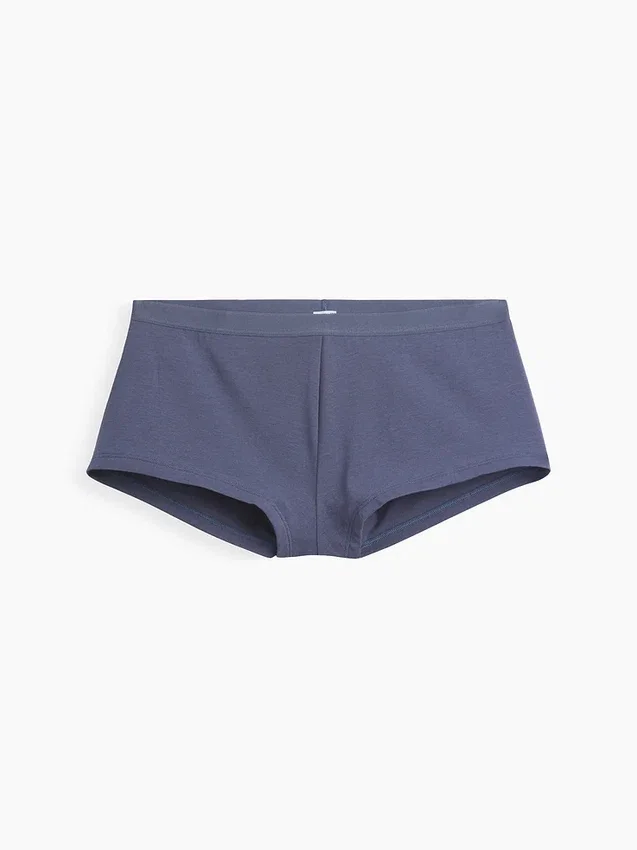 Braguitas cortas de algodón orgánico elástico supersuave