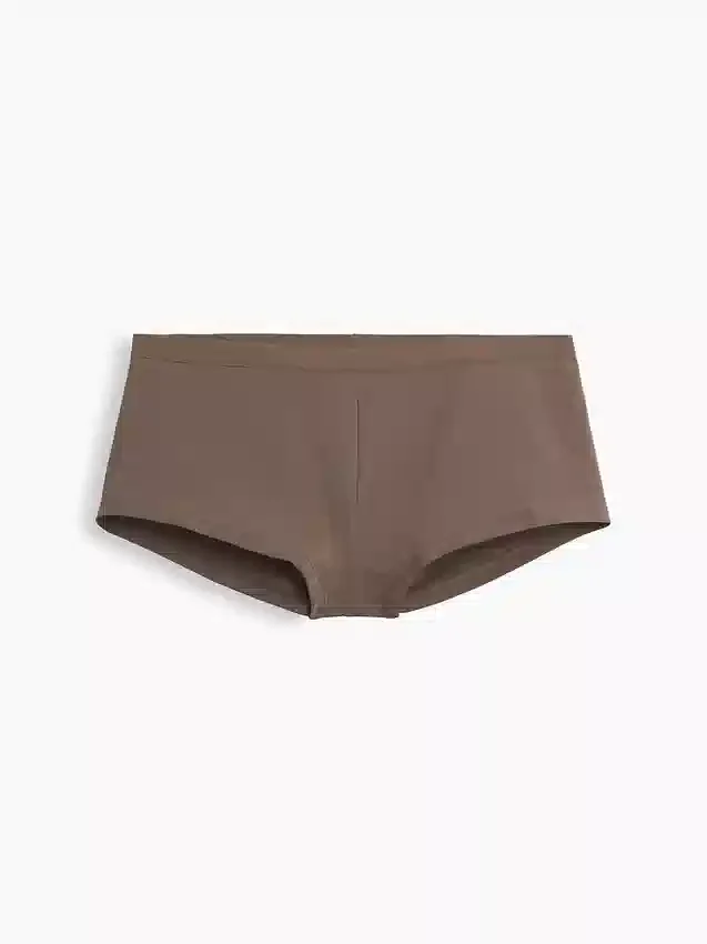 Braguitas cortas de algodón orgánico elástico supersuave