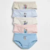 Braguitas de algodón elástico orgánico GAP × Disney para niños pequeños (paquete de 5)