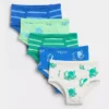 Braguitas de algodón orgánico para niños pequeños (paquete de 5)