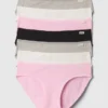 Braguitas de bikini de algodón elástico orgánico para niños (paquete de 7)
