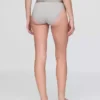 Braguitas de bikini de algodón orgánico elástico con logotipo