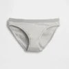 Braguitas de bikini de algodón orgánico elástico con logotipo