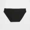 Braguitas de bikini de algodón orgánico elástico con logotipo