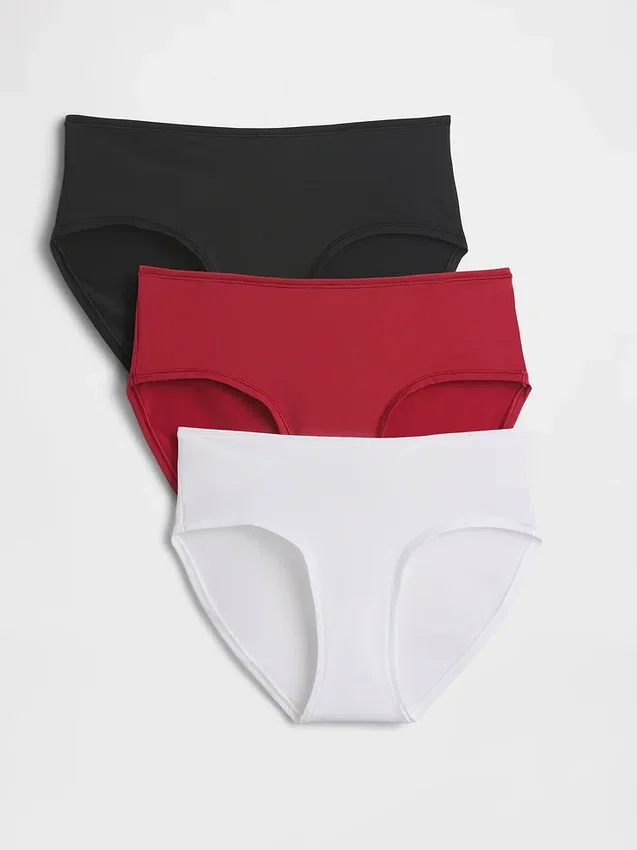 Braguitas de talle bajo «Secondskin» (paquete de 3)