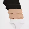 Braguitas hipster de talle bajo (paquete de 5)