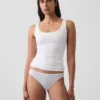 Braguitas tipo bikini de algodón orgánico elástico de máxima suavidad