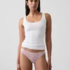 Braguitas tipo bikini de algodón orgánico elástico de máxima suavidad