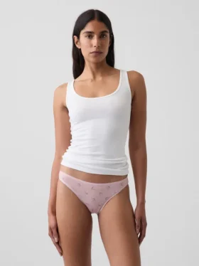 Braguitas tipo bikini de algodón orgánico elástico de máxima suavidad