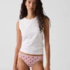 Braguitas tipo bikini de algodón orgánico elástico de máxima suavidad
