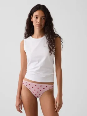 Braguitas tipo bikini de algodón orgánico elástico de máxima suavidad