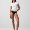 Braguitas tipo bikini de algodón orgánico elástico de máxima suavidad