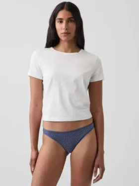 Braguitas tipo bikini de algodón orgánico elástico de máxima suavidad