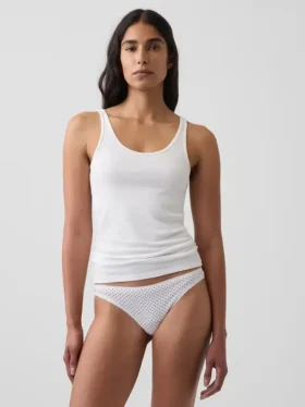Braguitas tipo bikini de algodón orgánico elástico de máxima suavidad