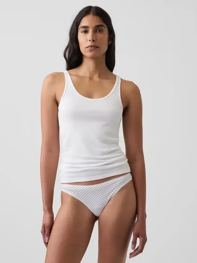 Braguitas tipo bikini de algodón orgánico elástico de máxima suavidad