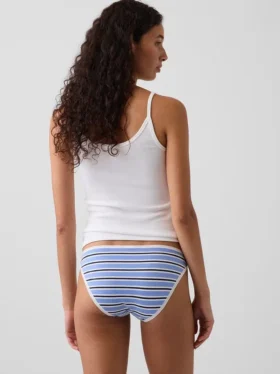 Braguitas tipo bikini de algodón orgánico elástico de máxima suavidad