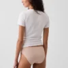 Braguitas tipo bikini de algodón orgánico elástico de máxima suavidad
