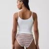 Braguitas tipo bikini de algodón orgánico elástico de máxima suavidad