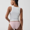 Braguitas tipo bikini de algodón orgánico elástico de máxima suavidad