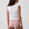 Braguitas tipo bikini de algodón orgánico elástico de máxima suavidad