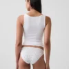 Braguitas tipo bikini de algodón orgánico elástico de máxima suavidad