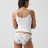 Braguitas tipo bikini de algodón orgánico elástico de máxima suavidad