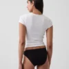 Braguitas tipo bikini de algodón orgánico elástico de máxima suavidad