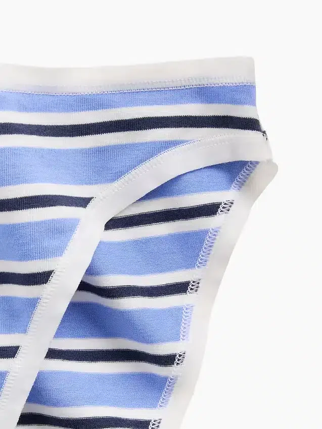 Braguitas tipo bikini de algodón orgánico elástico de máxima suavidad