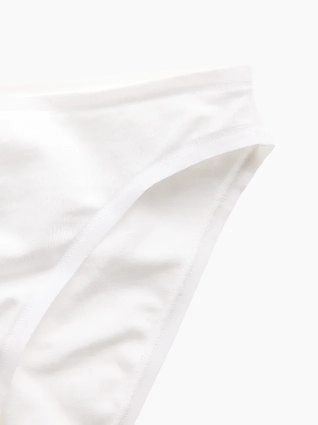 Braguitas tipo bikini de algodón orgánico elástico de máxima suavidad
