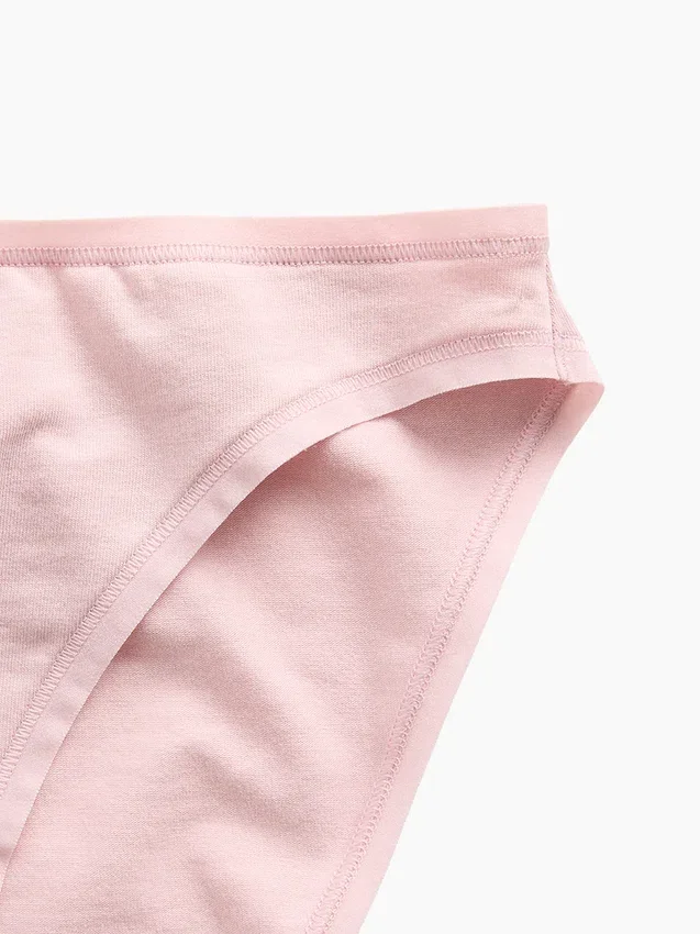 Braguitas tipo bikini de algodón orgánico elástico de máxima suavidad