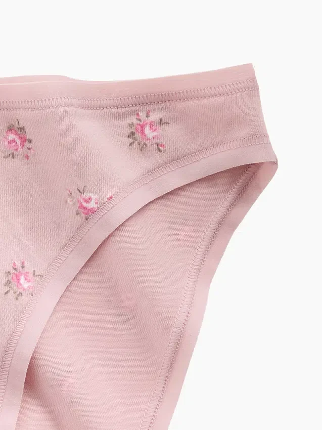 Braguitas tipo bikini de algodón orgánico elástico de máxima suavidad