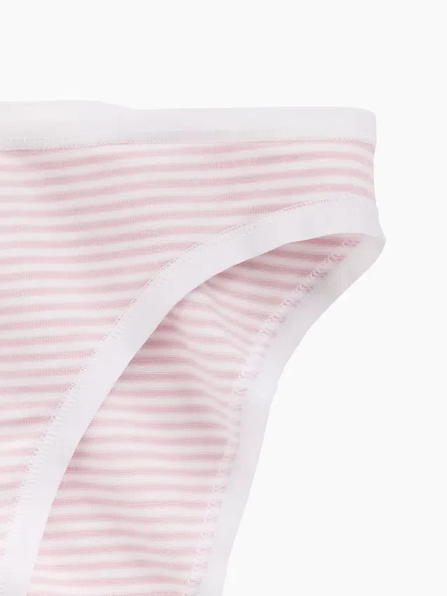 Braguitas tipo bikini de algodón orgánico elástico de máxima suavidad