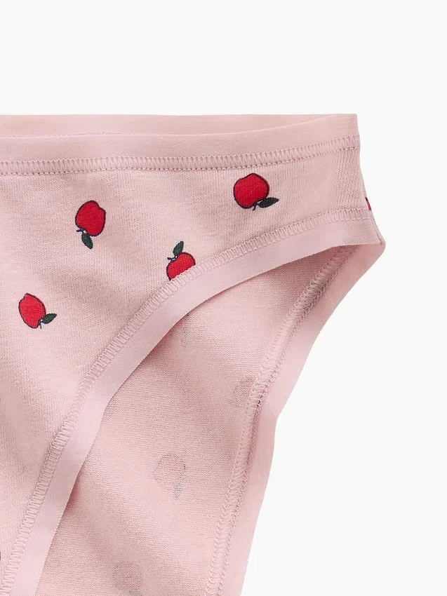 Braguitas tipo bikini de algodón orgánico elástico de máxima suavidad