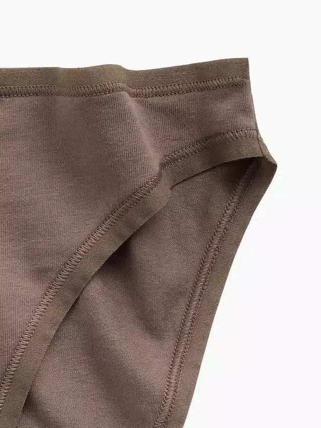 Braguitas tipo bikini de algodón orgánico elástico de máxima suavidad