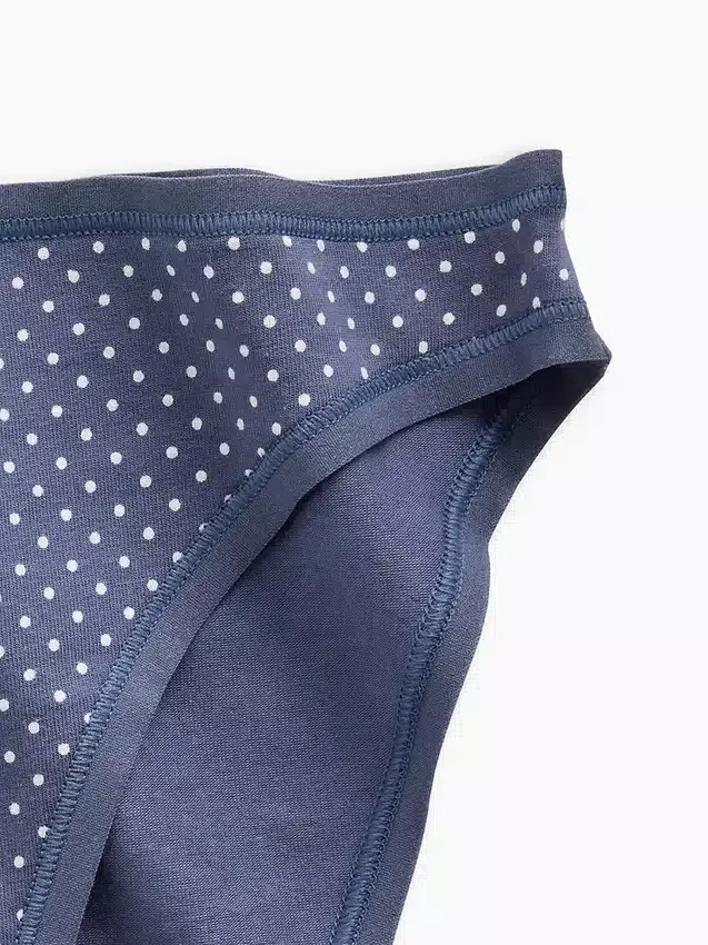 Braguitas tipo bikini de algodón orgánico elástico de máxima suavidad
