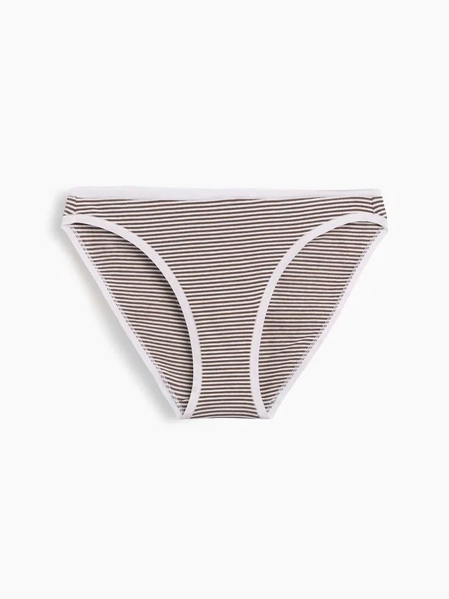 Braguitas tipo bikini de algodón orgánico elástico de máxima suavidad