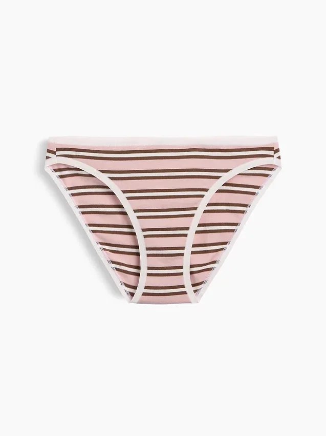 Braguitas tipo bikini de algodón orgánico elástico de máxima suavidad