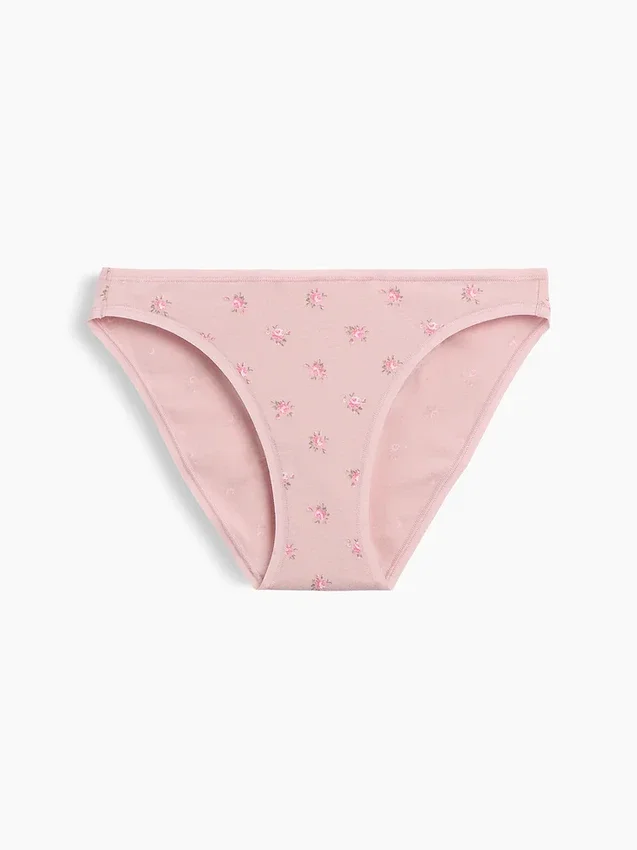 Braguitas tipo bikini de algodón orgánico elástico de máxima suavidad