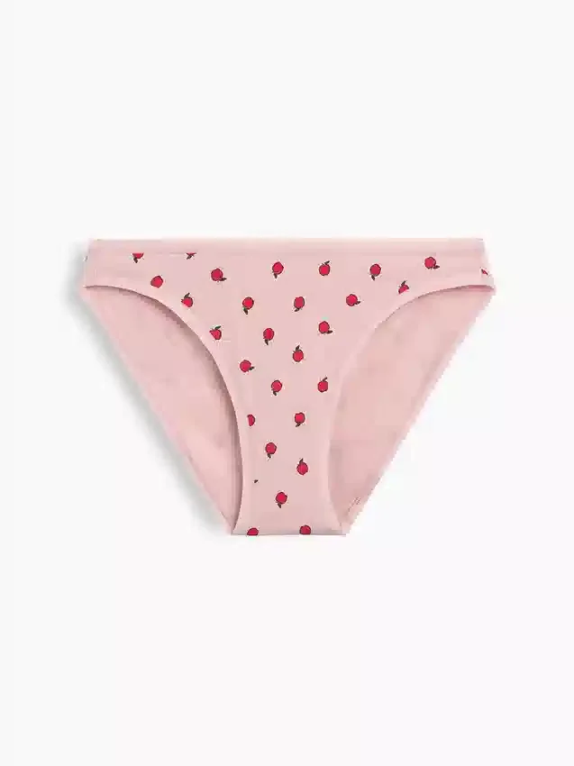 Braguitas tipo bikini de algodón orgánico elástico de máxima suavidad