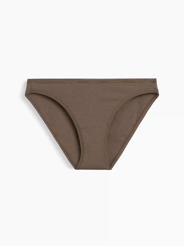 Braguitas tipo bikini de algodón orgánico elástico de máxima suavidad