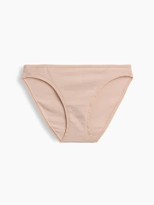Braguitas tipo bikini de algodón orgánico elástico de máxima suavidad