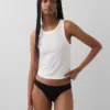Braguitas tipo bikini invisibles de algodón orgánico elástico
