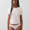 Braguitas tipo bikini invisibles de algodón orgánico elástico