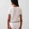 Braguitas tipo bikini invisibles de algodón orgánico elástico