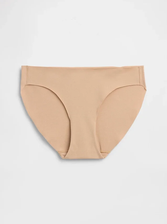 Braguitas tipo bikini invisibles de algodón orgánico elástico