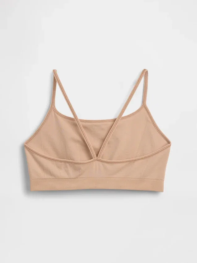 Bralette sin costuras con espalda nadadora