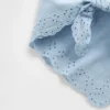 Bufanda tipo bandana de algodón 100 % con ojales