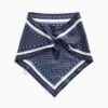Bufanda triangular oversize 100 % seda