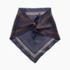 Bufanda triangular oversize 100 % seda