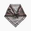 Bufanda triangular oversize 100 % seda
